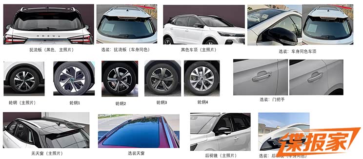 或命名龙猫 上汽荣威全新混动车型曝光