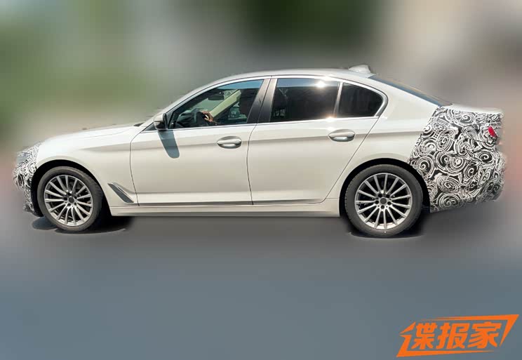 搭载豪华套装 新款宝马5系标轴谍照曝光