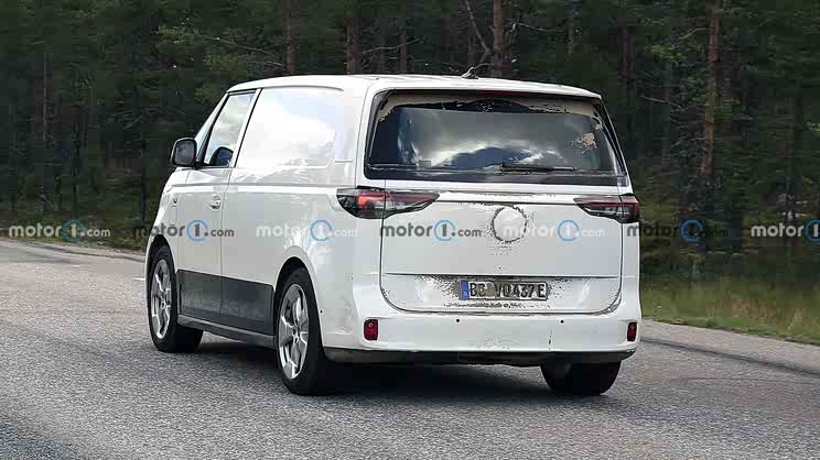 延续经典复古造型 大众ID.BUZZ谍照