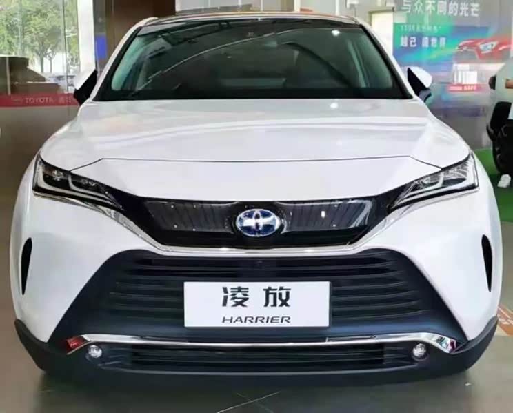 定名为凌放? 一汽丰田Harrier实车谍照