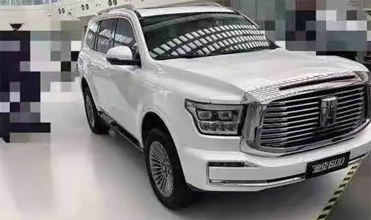 造型魁梧/3.0T+9AT 曝坦克600实车谍照