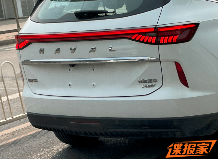 以节能减耗为目标 哈弗H6 HEV外观曝光