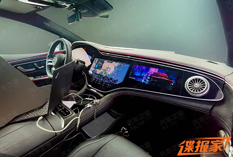 AMG EQS 53 4MATIC+谍照国内首次曝光
