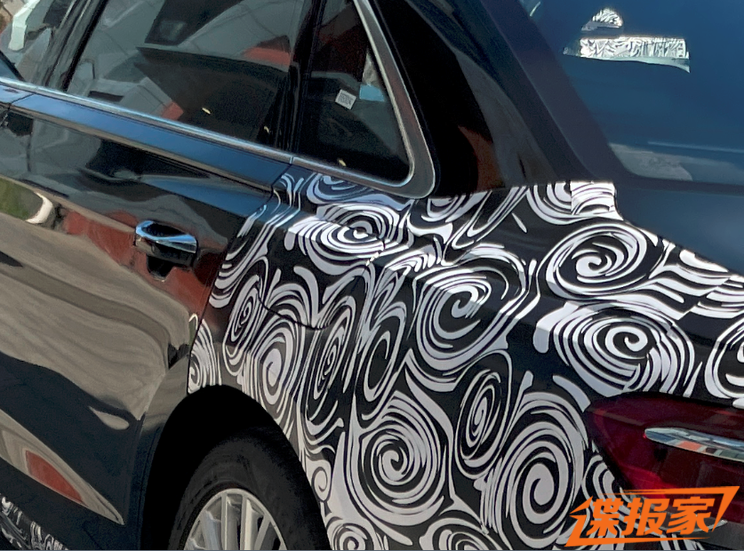 前脸有变化 奥迪新款A8L PHEV车型谍照