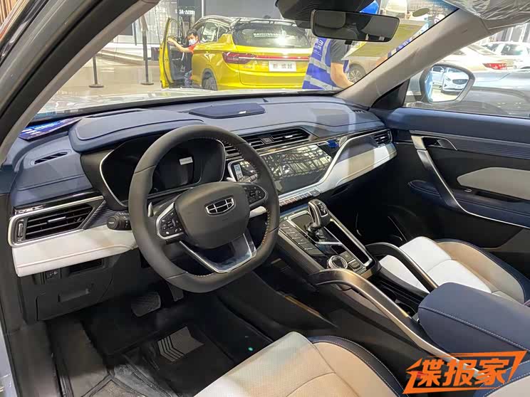 2021天津车展探馆:吉利博越X实车曝光