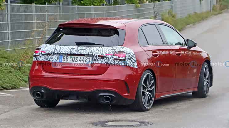 2022年发布 新款AMG  A 35测试谍照曝光