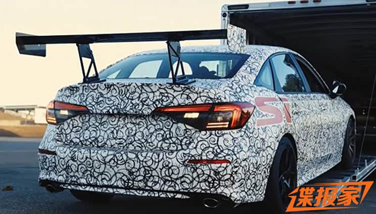 全新本田思域Si版或将于10月22日发布