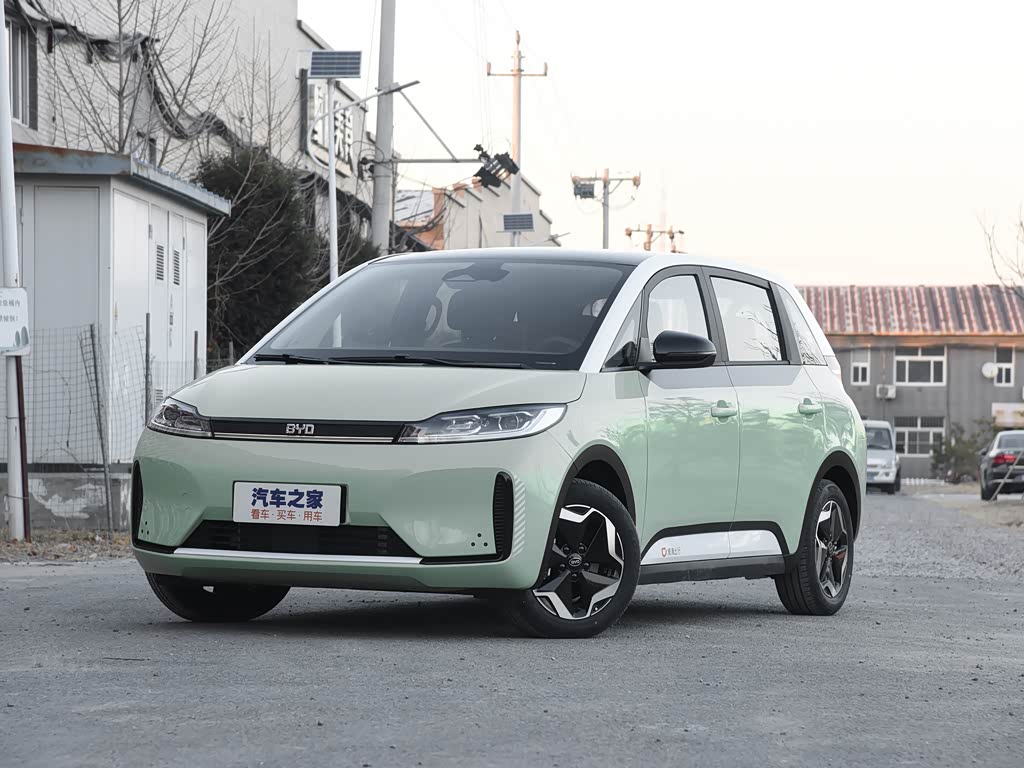 滴滴网约车司机的福音比亚迪d1到店