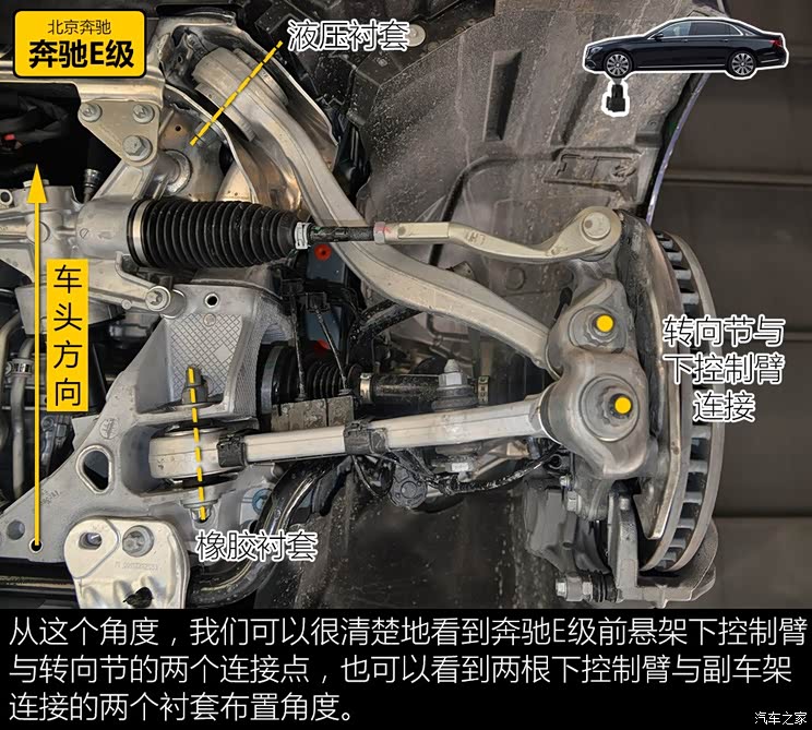 豪车底盘看点多聊奔驰e级捷豹xfl底盘