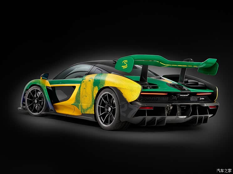 致敬传奇f1车手 迈凯伦塞纳特别版官图