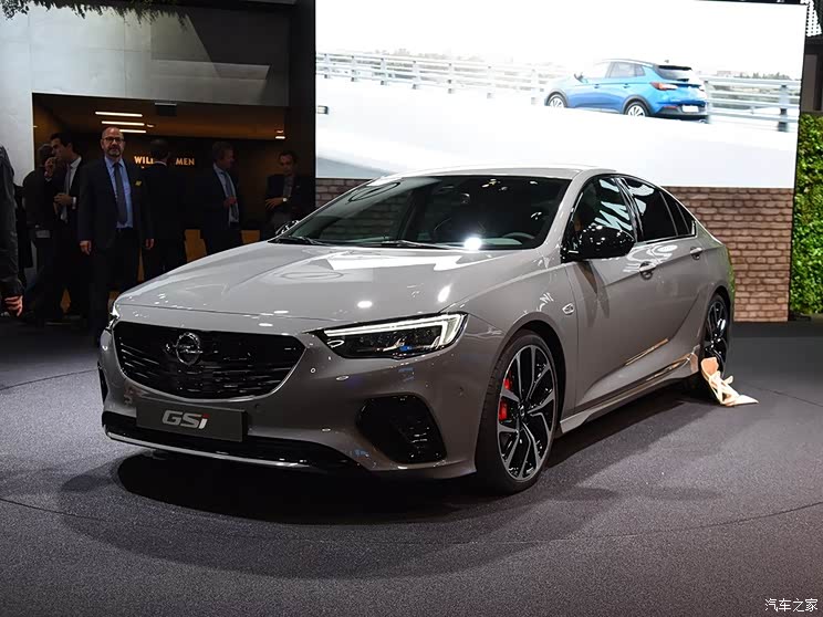 欧洲远房亲戚 车展实拍欧宝英速亚gsi