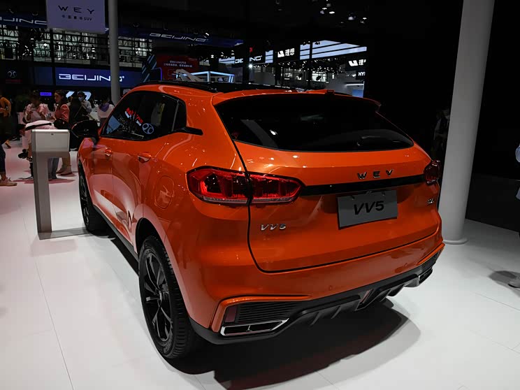 2020广州车展vv5元气橙版售1468万元