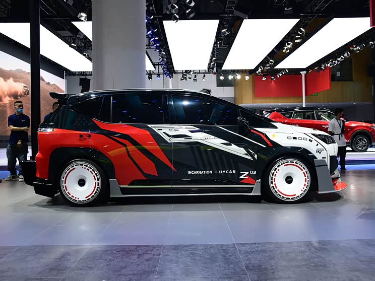 2021成都车展合创z03改装版正式亮相