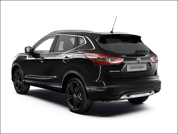 黑色逍客- 图 全黑配色 日产逍客black edition官图