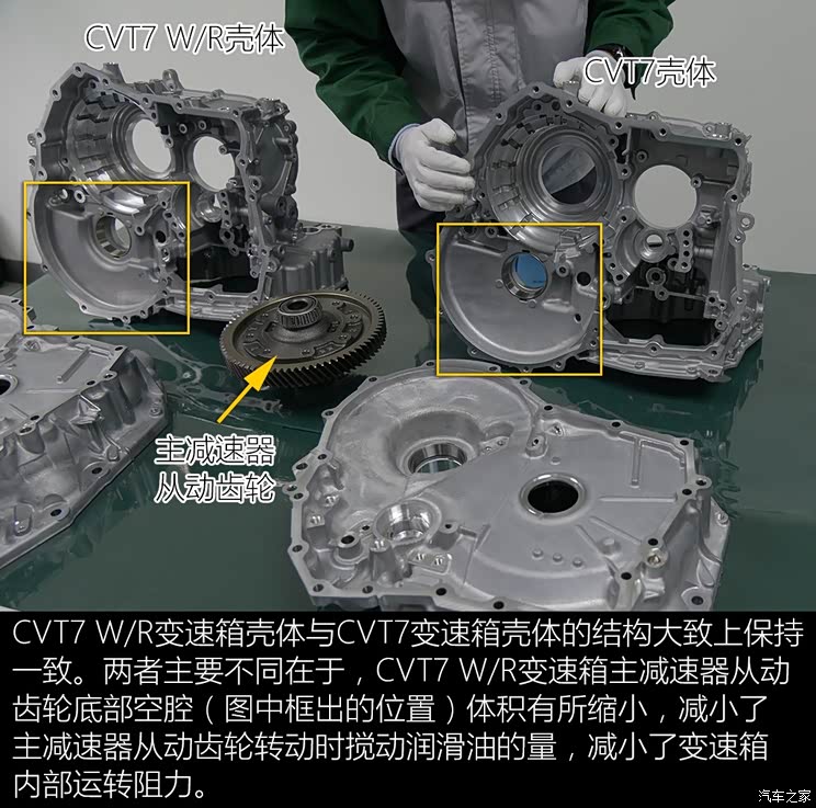 宽速比 新钢带 日产cvt7 w/r变速箱解析