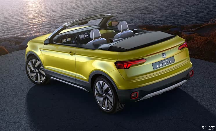 既跨界又拉风 大众t-cross breeze官图