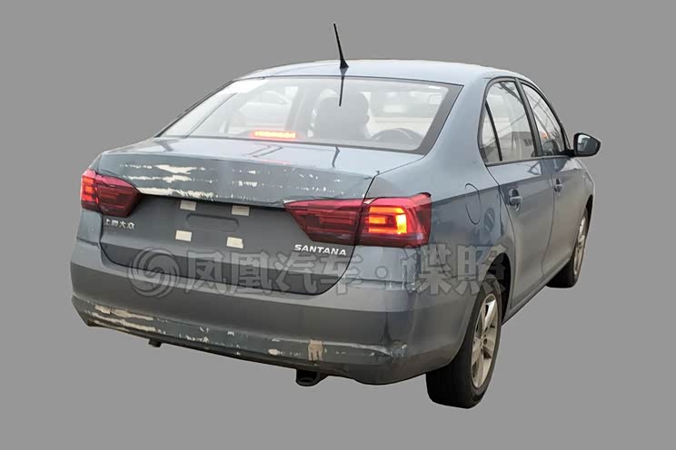 外观微调 上汽大众新款桑塔纳谍照曝光