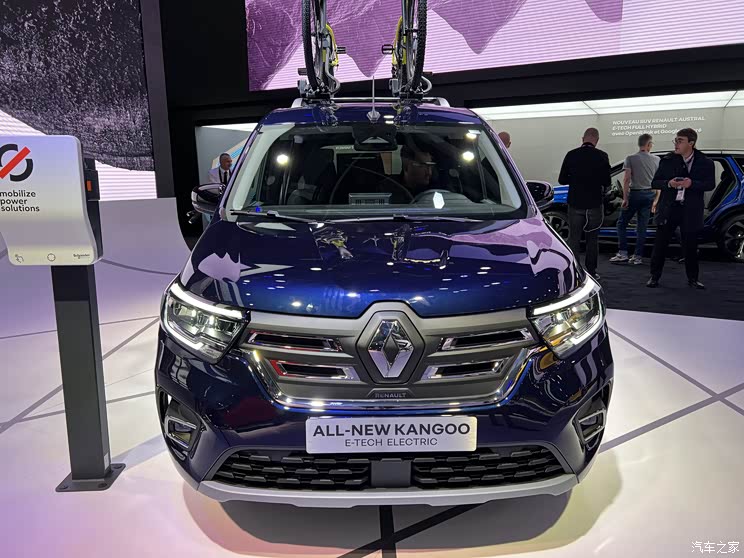 【图】2022巴黎车展:雷诺kangoo电动版首发_汽车之家