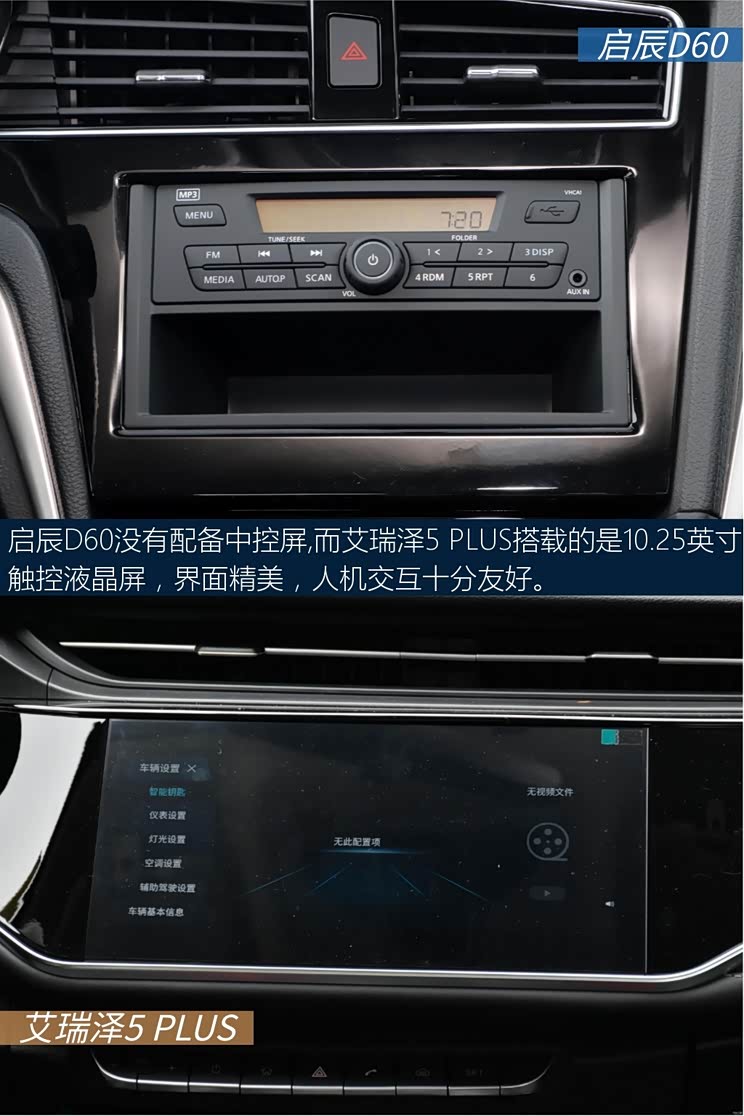 【图】你中意哪一款 启辰d60对比艾瑞泽5 plus_汽车之家