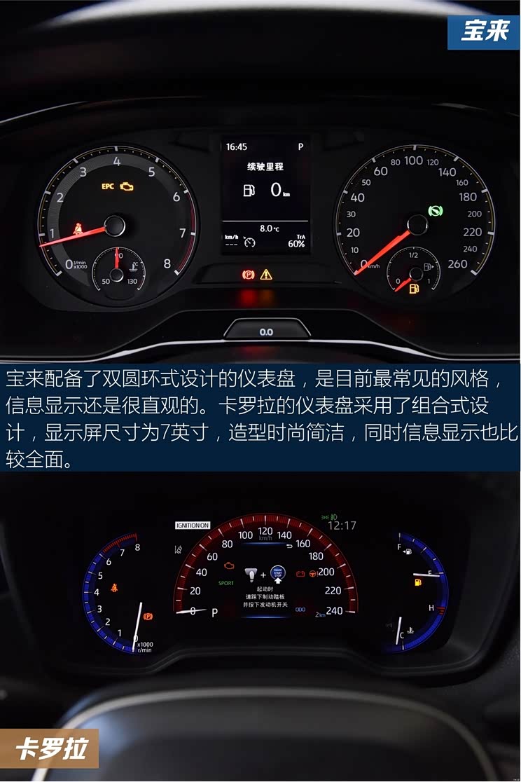 【图】省油又耐用 21款宝来对比21款卡罗拉_汽车之家