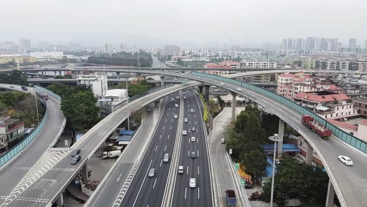 国内首条环城高速广州环城高速免费