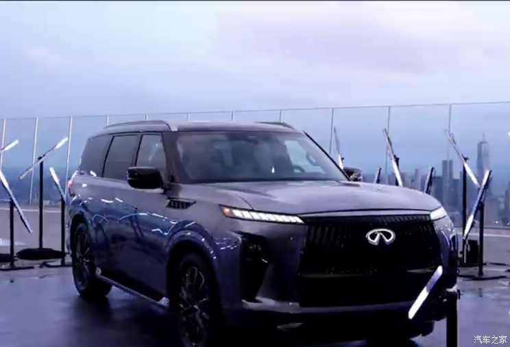 【图】v6双涡轮!全新英菲尼迪qx80首发亮相_汽车之家