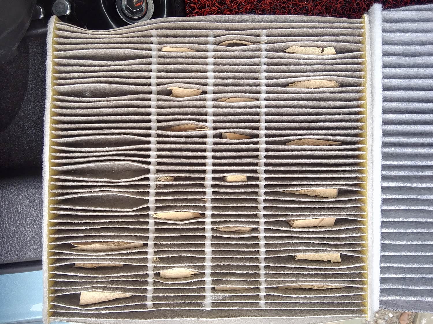 空气到底有多脏?新车就要换空调滤芯了